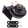 Evermotor Hupe 12v Universal Horn Signalhorn Motorrad Autohupe für Autos und Motorräder 12V 500 Hz 118 db Lauts E-Mark E-geprüf