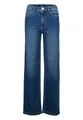 zero Damen Jeans weites Bein 32 Inch 36, Middle Blue Denim