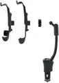 Schwaiger Handy-Halterung LHSP200 513, (KFV-Halterung, universal verwendbar, Schwanenhals, schwarz)