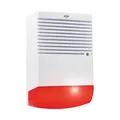 ELRO ADS1F Dummy Alarmsirene - Attrappe - mit blinkendem LED-Licht