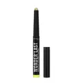 Lidschattenstift Rimmel Wonder'Last 008 Galactic Green vegan, lebendige Farbe