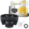 Vorderrad, Ersatzrad, Front-Wheel für Ecovacs Deebot T30s, T30 OMNI, T30s Pro, T