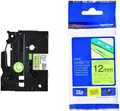 Brother TZE-C31 Schriftbandkasette gelb/schwarz, 12mm, 5m