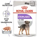 24 x 85g ROYAL CANIN Sterilised Hundefutter Nasfutter