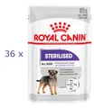 (€ 13,61/kg) Royal Canin Sterilised Mousse für Hunde - 36 x 85 g