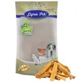 1 kg Rinderkopfhaut hell Kauartikel für Hunde Rind Snack Kaustreifen Lyra Pet®