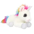 Depesche Ylvi Plüsch Einhorn liegend 30 cm mit großen Glitzeraugen