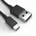 Micro-USB Ladekabel für Asus ZenFone Max M1 Schwarz 2 m Handy Schnellladekabel Datenkabel