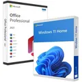 Microsoft Office 2021 Professional Plus & Windows 11 Home (Bundle)