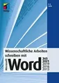 Wissenschaftliche Arbeiten schreiben mit Microsoft W... | Buch | Zustand wie neu