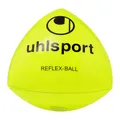 uhlsport Fußball Reflexball, spezieller Trainingsball für Torwart und Fußball-Spieler, Übungs-Ball für das Training der Reflexe und Reaktionen, Lieferumfang 1 Ball, gelb/schwarz