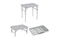 Bo-Camp Campingtisch Alu Mini Campingtisch Premium, Klapptisch Koffertisch Falttisch 2 Höhen