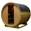 Outdoor Fasssauna TROMSÖ L für 4 Personen