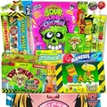 Saure USA Süßigkeiten Box | 20 Stück | USA Import | Ausgefallenes Geschenk | USA Best Sweets | Geburtstagsgeschenk | Sour Candy | Candy & Bar ®