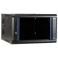 Danicom - 6 HE Serverschrank, wendbares Wandgehäuse mit Glastür (BxTxH) 600 x 600 x 368mm