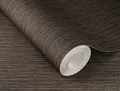 Rasch Tapete 537758 - Schwarze Vliestapete mit feiner Linien-Struktur, Kollektion Curiosity - 10,05m x 0,53m