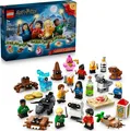 LEGO Harry Potter Adventskalender 2025 - Weihnachten Spielzeug mit 24 Überraschungen - 8 Minifiguren in festlichen Pullovern & 6 Figuren - Geschenk für Mädchen und Jungen ab 7 Jahren - 76456