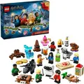 LEGO Adventskalender Harry Potter 76456, Jahr 2025, gefüllt mit Spielfiguren und Zubehör, 38 x 26 cm
