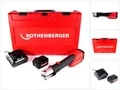 Rothenberger Werkstattpresse ROMAX 4000 Basic Set Akku Pressmaschine 18V + 1x Akku 4,0Ah + Ladeger
