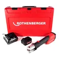 Rothenberger ROMAX 4000 Basic Set Pressmaschine 18 V CAS + 1x Akku 4 Ah + Lader