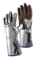 Jutec Hitzeschutzhandschuh Sebatanleder, Alu, 38 cm - 1 Paar - H05LA238-W2
