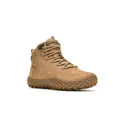Merrell Wrapt Mid WP (Minimal-Laufschuhe, Leder, wasserdicht) tobaccobraun Sneaker
