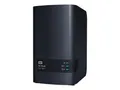 WD My Cloud EX2 Ultra WDBVBZ0000NCH - Gerät für persönlichen Cloudspeicher - 2 Schächte - RAID 0, 1, JBOD - RAM 1 GB - Gigabit Ethernet