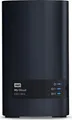 Western Digital WD My Cloud EX2 Ultra Gerät für persönlichen Cloudspeicher 2 Schächte 0 TB RAID 0 1 JBOD RAM 1 GB Gigabit Ethernet iSCSI Support (WDBVBZ0000NCH-EESN)