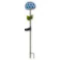 Star LED-Solarstab"Hortensia" blau