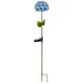 Star Trading Solar-Erdspieß Hortensia, blau