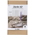 creativ company Kreativset Starter Kreativ Set Harzgießen, Kerzenhalter und Tabletts, (12-tlg)