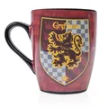WOW! STUFF Harry Potter Gryffindor Wappen Tasse, Magische Kaffeetasse, mit Hitzeverwandlung und Motivationssprüchen, Thermotasse mit Farbwechsel, Geschenk für Harry Potter Fans