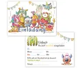 Einladungskarten Monster Kindergeburtstag 12er Set Geburtstagseinladungen Party