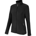 WÜRTH MODYF Fleecejacke Damen Job+ – Atmungsaktives Arbeitsfleece – perfekt für Handwerk, Werkstatt, Arbeiten im Freien in Schwarz – Größe S