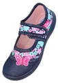Beck Mädchen Beauty Hausschuh, Blau, 30 EU