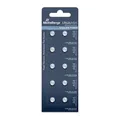 MediaRange Premium Alkaline Knopfzellen, AG4 I LR626 I 1.5V, 10er Pack, MRBAT111