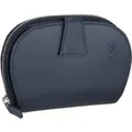 Voi Soft Penny Geldbörse Leder 13 cm Blau Schwarz Damen 