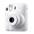 FUJIFILM Instax Mini 12 weiss Sofortbildkamera clay white Selfie-Modus Blitz NEU