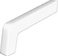 Sarei PVC Seitenteile weiß 320 mm  Alufensterbänke