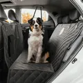 Hundedecke Auto Rückbank - Wasserabweisende Autodecke für Hunde mit Seitensch...