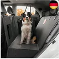 Rudelkönig Hundedecke für Auto Rückbank - Wasserabweisende Autoschondecke für Hu