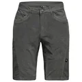 Chillaz M Rofan 2.0 Shorty Grau - Moderne Bequeme Herren Klettershorts, Größe L - Farbe Dark Grey