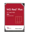 WD Red Plus interne Festplatte NAS 14 TB (3,5'', Datenübertragung bis 210 MB/s, Workload 180 TB/Jahr, 7.200 U/min, 512 MB Cache, 8 Bays) Rot