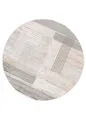 Tapiso Teppich CRYSTAL, rund, Höhe: 8 mm, Wohnzimmer, Schlafzimmer, modern Design