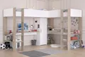 Parisot Eck-Hochbett "Alex" Jackson-Eiche / Weiß NEU