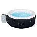Bestway LAY-Z-SPA Whirlpool Miami AirJet für 4 Personen, Ø 180 x 66 cm, Schwarz