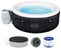 Pool Whirlpool LAY-Z-SPA Miami AirJet rund 4 Pers 180 x 66 cm schwarz Aufblasbar