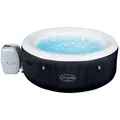 Bestway LAY-Z-SPA Whirlpool Miami AirJet Ø 180 x 66 cm für 4 Personen schwarz