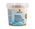 CREARTEC Metallische Strukturpaste - 150g - dukatengold seidenmatt - selbstklebende Spachtelmasse - metallischer Look