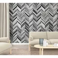 Marburg Vliestapete Ikat Grau 270 cm x 159 cm FSC